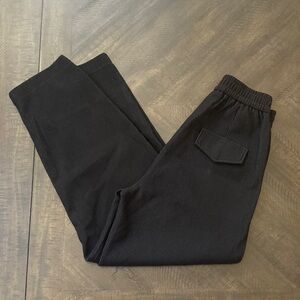 Womens black wide leg pants